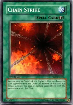 Chain Strike CDIP-EN043 Cyberdark Impact-1st Edition 1st Edition - Image 1