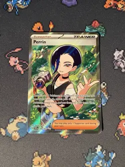 Pokemon Cards Perrin 209/167 Secret Rare Twilight Masquerade - (NM) - Image 1