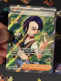 Pokemon Cards Perrin 209/167 Secret Rare Twilight Masquerade - (NM) - Image 2
