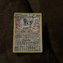 Cinccino Pokemon Trading Card Radiant Collection Legendary Treasures 2013 Holo - Image 1