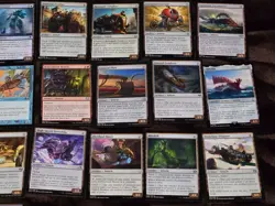 MTG Lot of 35 ARTIFACT Cards (VEHICLES ONLY ) ALL COLORS-NO DOUBLES- - Image 4