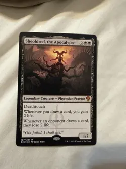 MTG Sheoldred the Apocalypse Dominaria United Mythic Card 107/281 Regular - Image 1