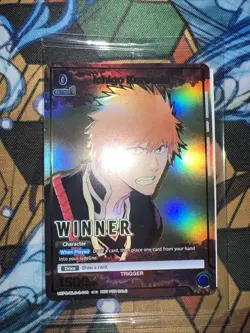 Bleach TCG Ichigo Kurosaki UEPR/BLC-2-016 Winner Card - Image 1