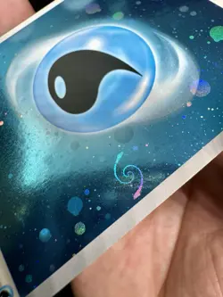 Water Energy HD Cosmos Holo with Mew Tail Swirl SVE 003 151 Pokemon Card - Image 2
