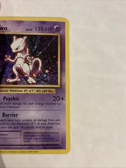 Mewtwo 014/034 CLB Holo Pokemon Card Game Classic English - Image 3