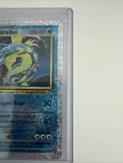 Pokemon 2002 Legendary Collection Gyarados Reverse Holo Foil Card 12/110 - Image 2