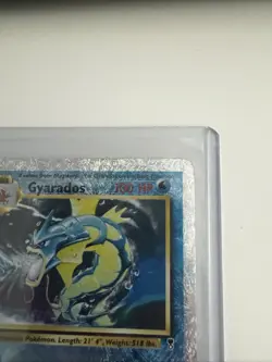 Pokemon 2002 Legendary Collection Gyarados Reverse Holo Foil Card 12/110 - Image 5