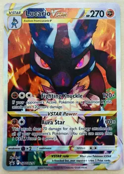 Lucario VSTAR SWSH291 SWSH: Sword & Shield Black Star Promo - Pokemon Card [NM] - Image 1