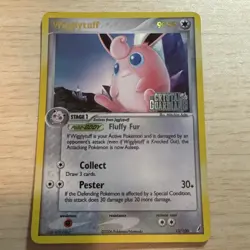 Pokemon Card - Wigglytuff Crystal Guardians 13/100 Reverse Holo Rare - Image 1