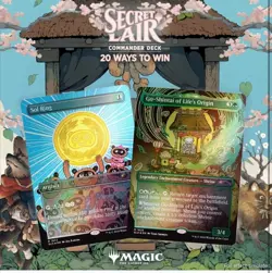 MTG Secret Lair Commander Deck: 20 Ways to Win, In Hand Sealed NIB 100 - Image 4