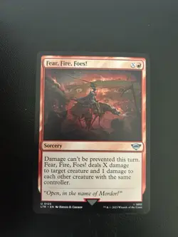 Fear, Fire, Foes! Universes Beyond: the Lord of the Rings Mtg 125 Uncommon - Image 1