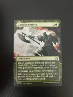 Garruk's Uprising - MTG Wilds of Eldraine: Enchanting Tales Uncommon 53 - Image 1