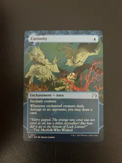 Curiosity - MTG Wilds of Eldraine: Enchanting Tales Uncommon 17 - Image 1
