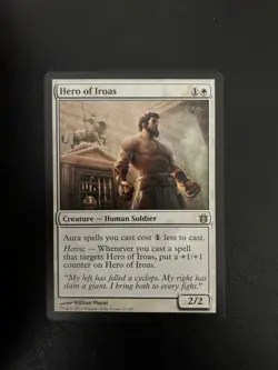 MTG Hero Of Iroas Born of the Gods 17/165 Regular Rare - Image 1