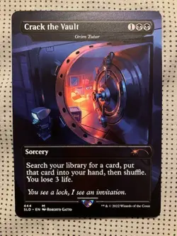 Crack the Vault - Grim Tutor Secret Lair Drop Regular - Image 1