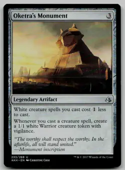 Oketra's Monument U Amonkhet 233 NM - Image 1