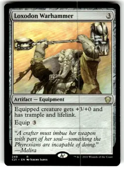 Loxodon Warhammer Commander:C21 MTG NM - Image 1
