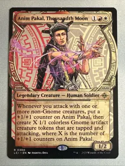 MTG / Anim Pakal, Thousandth Moon / LCI / #0300/ Regular (Showcase) / Rare / NM - Image 1