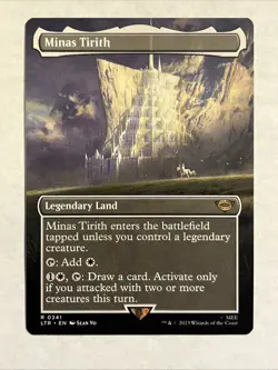 Minas Tirith (0341) (Borderless) Universes Beyond: the Lord of the Rings: Tales - Image 1