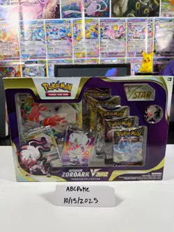 Pokemon TCG - Hisuian Zoroark VSTAR Premium Collection Box(SEALED) NEW! - Image 1