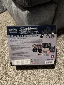 Pokemon TCG Sun & Moon Burning Shadows Elite Trainer Box ETB NEW SEALED - Image 4