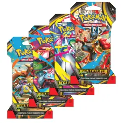 1x Pokemon TCG Mega Evolution Sleeved Booster Pack Random Art - Image 1