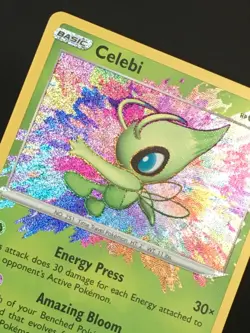 Pokemon TCG Celebi 009/185 Amazing Rare SWSH04 Vivid Voltage NM - Image 2