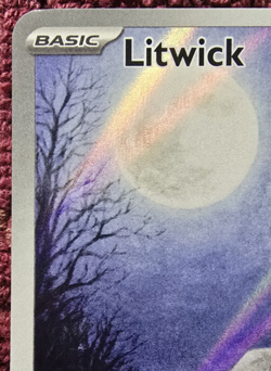 Pokemon TCG Litwick 101/086 White Flare Illustration Rare Holo English MINT - Image 2