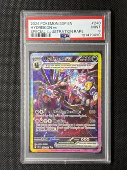 2024 POKEMON HYDREIGON EX SIR #240 PSA 9 MINT ENGLISH SSP SPECIAL ILLUSTRATION - Image 1