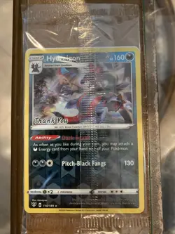 Pokemon Hydreigon 110/189 "Thank You" Stamped Promo Reverse Foil Sealed Mint - Image 1