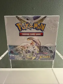 Pokemon TCG Booster Box Brilliant Stars Factory Sealed Brand New - Image 1