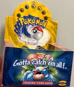 Pokemon Base Set Booster Box 1999 EMPTY 📦 EMPTY Packs Wizards of the Coast 742818060349 - Image 3