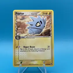 Pokemon TCG Pupitar (Delta Species) EX Dragon Frontiers 59/101 Regular Common - Image 1