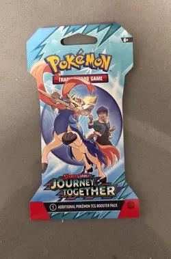 Pokemon TCG SV09 Scarlet & Violet - JOURNEY TOGETHER Sleeved Booster Pack - Image 1