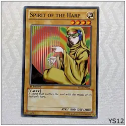 Spirit of the Harp - YS12-EN002 - Common 1st Edition Yugioh - Image 1