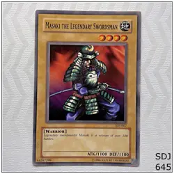 Masaki the Legendary Swordsman - SDJ-007 - Common Unlimited Yugioh - Image 1