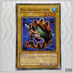 Red Archery Girl - SDP-002 - Common Unlimited Yugioh - Image 1