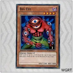 Big Eye - WGRT-EN003 - Common Limited 1st Edition Yugioh - Image 1