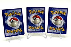 Fossil Holo Set Zapdos & Hitmonlee & Muk Lot of 3 Pokemon Cards - Image 4