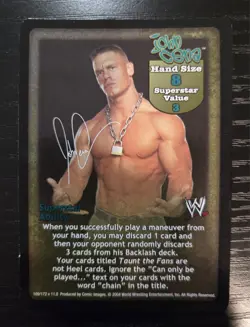 WWE Raw Deal CCG John Cena Superstar 7 Card Set - Image 2