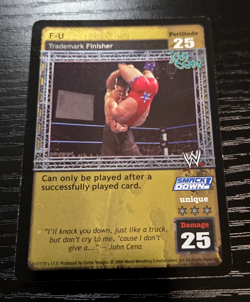 WWE Raw Deal CCG John Cena Superstar 7 Card Set - Image 5