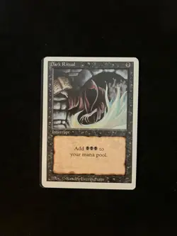 Dark Ritual [Revised Edition] Magic MTG Cards NM/LP - Image 1
