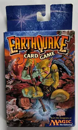 Wizards of the Coast Earthquake Card Game Open Box but Cards SEALED MTG Magic - Image 1