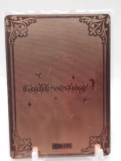 Goddess Story - Pink Metal Waifu Card - Zero Two - NUMBERED 138/200 - Image 2