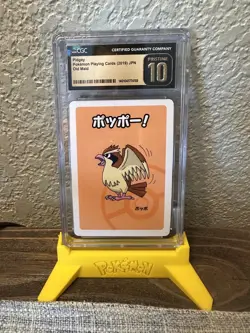 CGC 10 Pristine Pidgey Old Maid 2019 Japanese Pokemon Card - Image 1
