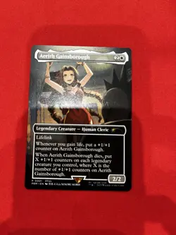 Aerith Gainsborough MTG Final Fantasy RC Promo - NM Condition - PRESALE - Image 2