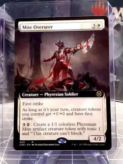 MTG Mite Overseer (Extended Art) Phyrexia: All Will Be One - LP - Image 1