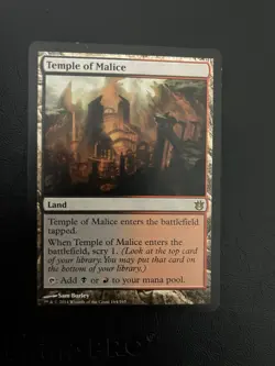 MTG Temple of Malice Born of the Gods 164/165 Regular Rare - Image 1