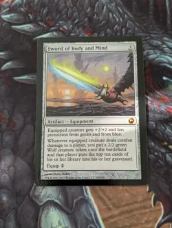 MTG CEDH EDH Sword of Body and Mind - Image 1