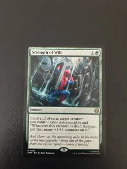 Strength of Will - Mtg: Marvel's Spider-Man Regular Rare 118 - Image 1